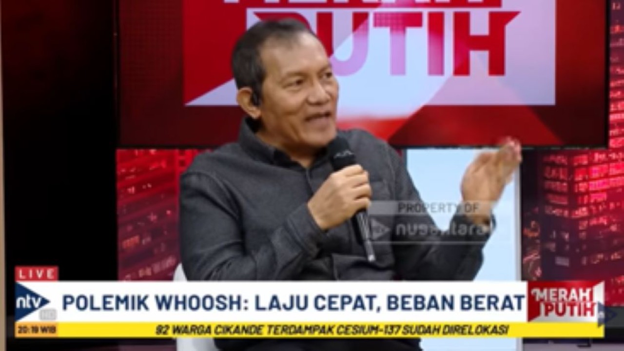 Mantan Wakil Ketua KPK Saut Situmorang dalam program Merah Putih Nusantara TV
