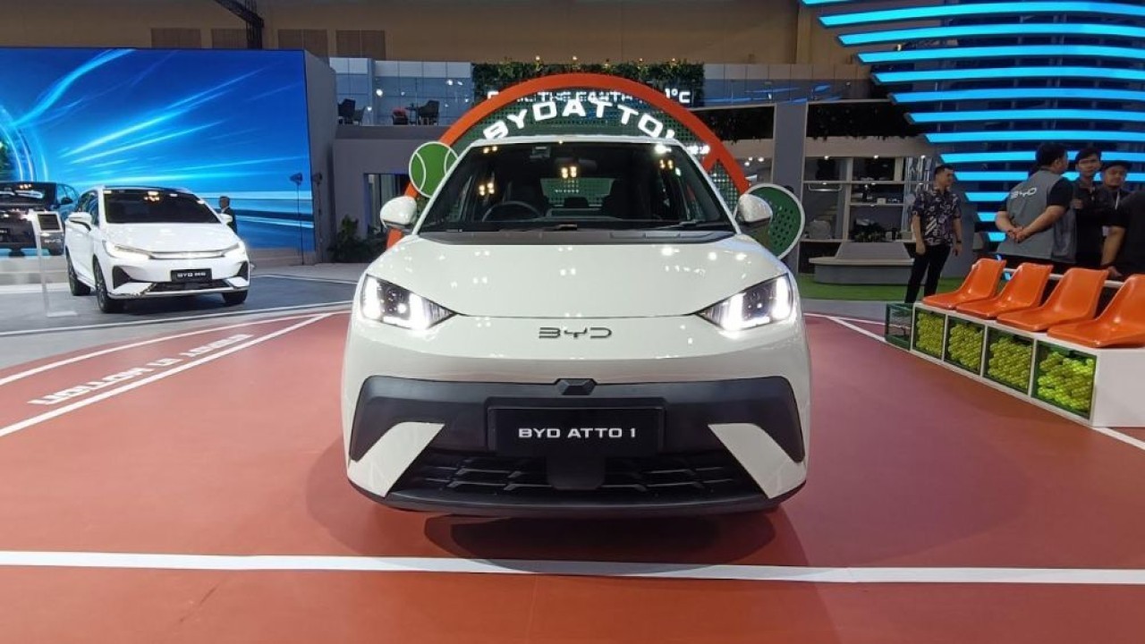 Ilustrasi. Mobil listrik BYD ATTO 1. (Foto: Adiantoro/NTV)