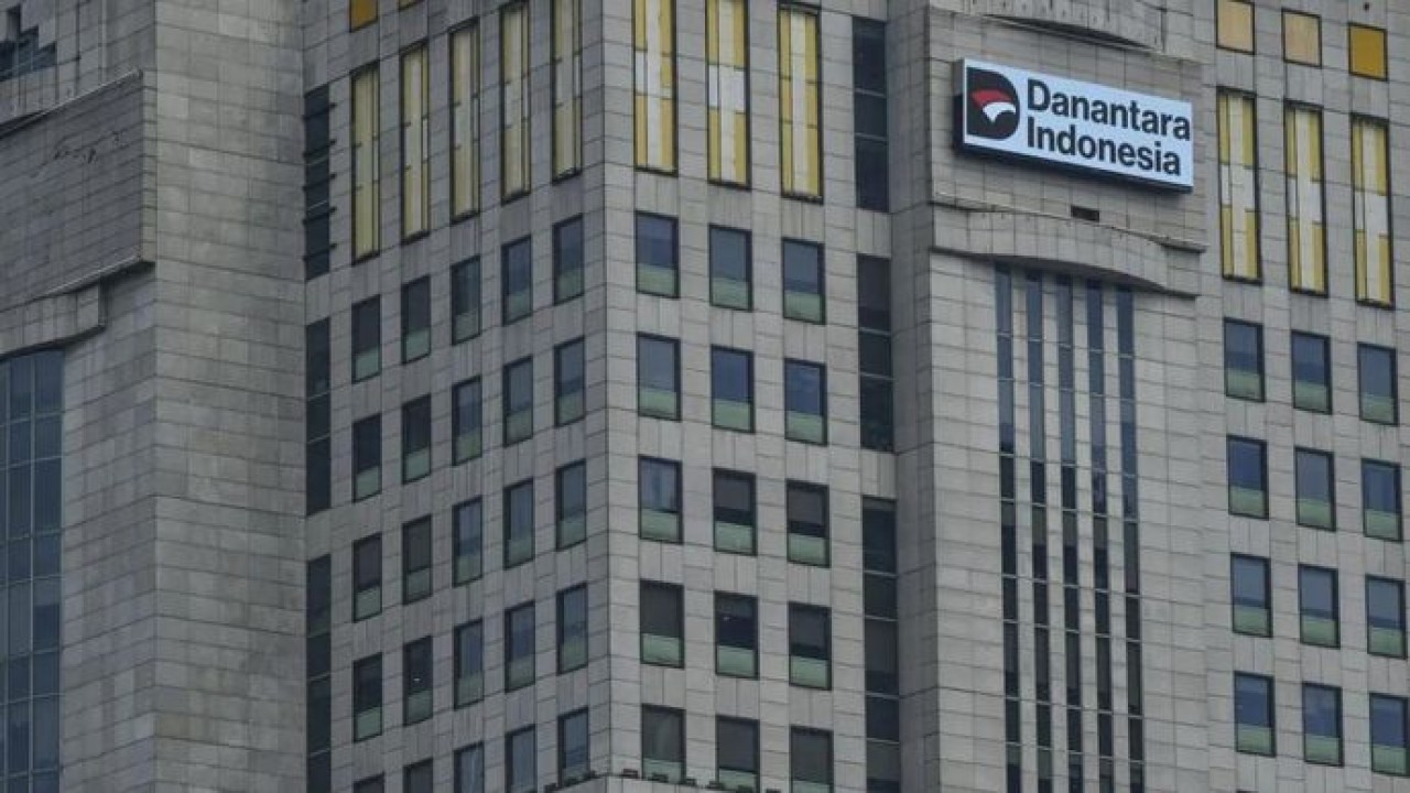 Gedung Wisma Danantara Indonesia di Jakarta. (Antara)