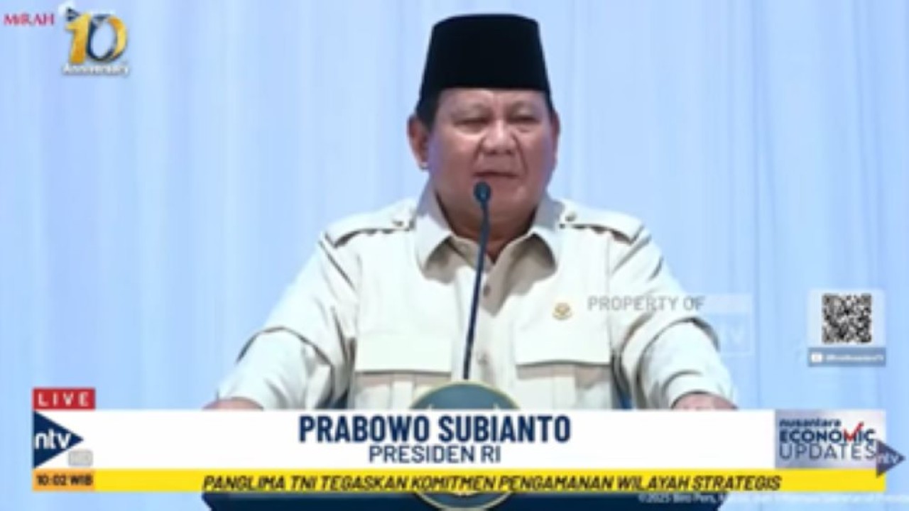Presiden Prabowo Subianto