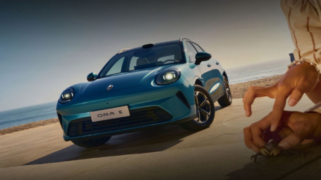 GWM Ora 5 merupakan SUV listrik pertama dari Ora. (Foto: Ora via CarNewsChina)