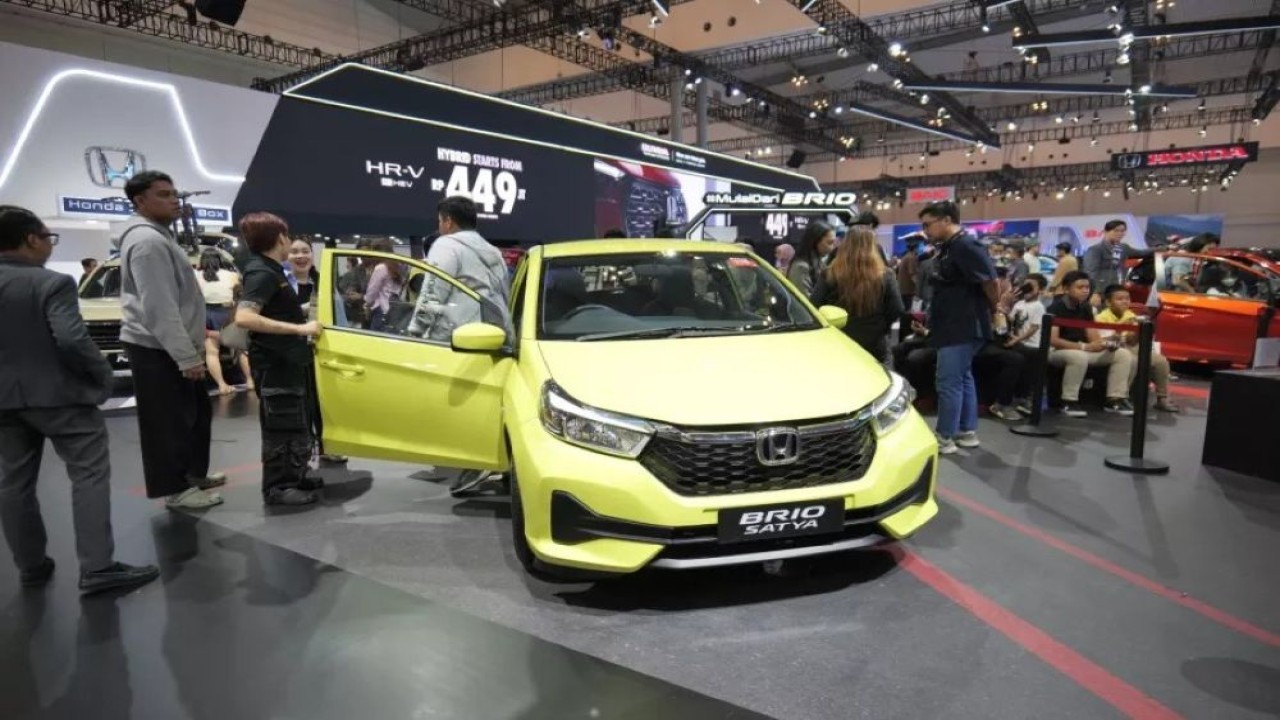Honda Brio dominasi penjualan di GIIAS 2025. (Foto: Istimewa/Honda Indonesia)