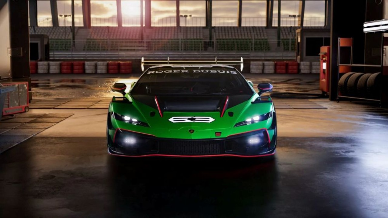 Lamborghini Temerario Super Trofeo Concept. (Foto: Istimewa via Carscoops)