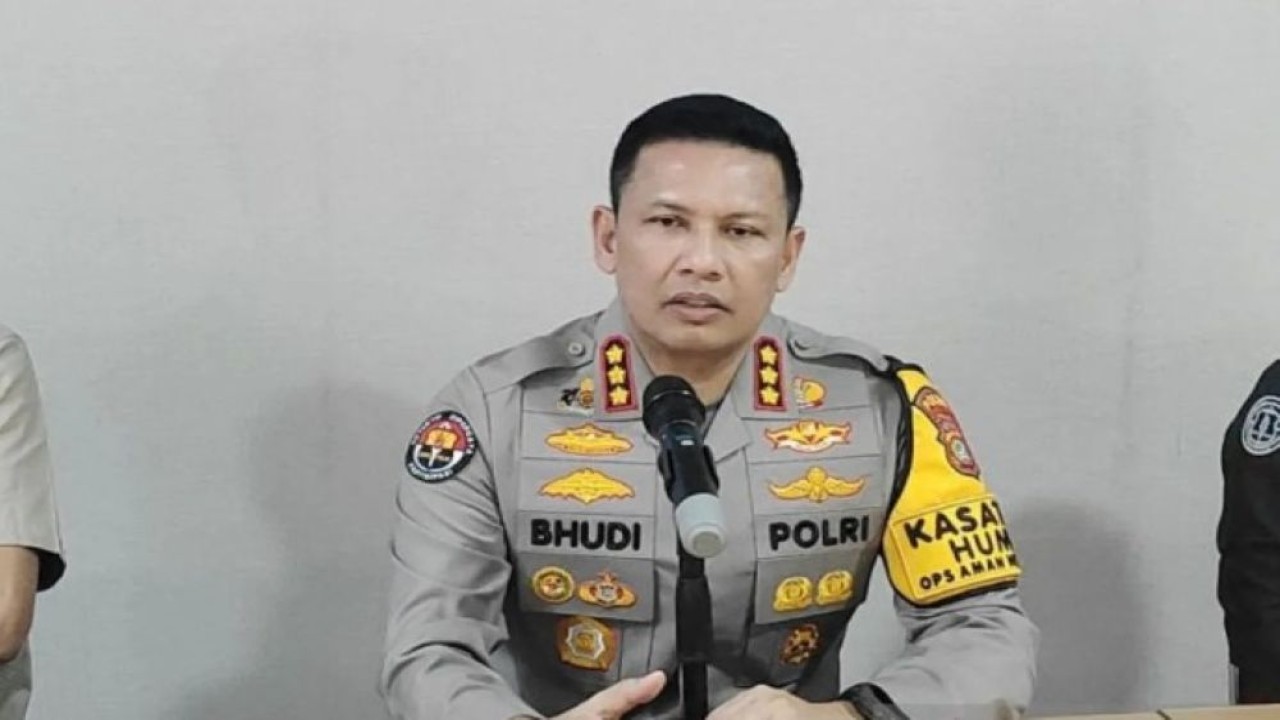 Kabid Humas Polda Metro Jaya, Kombes Pol Budi Hermanto. (Foto: ANTARA/Ilham Kausar)