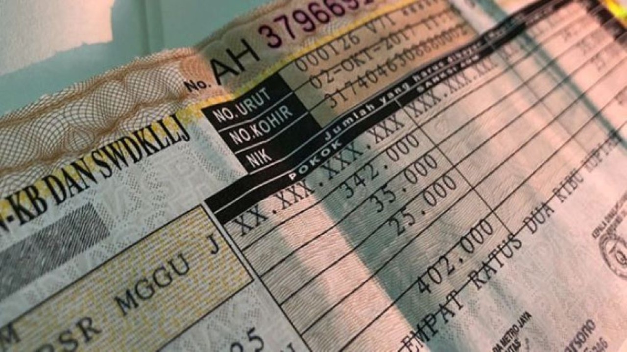Ilustrasi dokumen kendaraan/ist