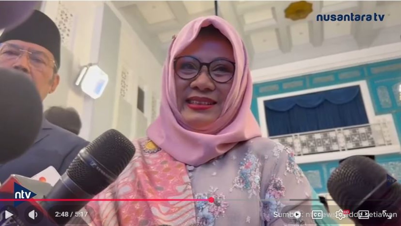 Siti Hardijanti Rukmana putri almarhum Presiden ke-2 RI, H. M. Soeharto. (Nusantara TV)