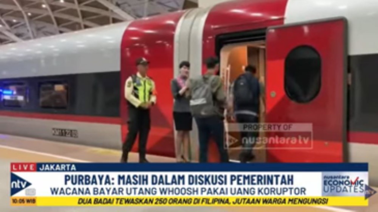 Kereta cepat Jakarta-Bandung Whoosh
