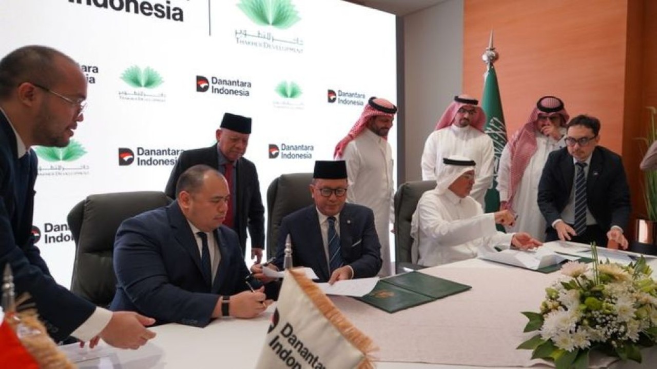 Danantara Indonesia, melalui Danantara Investment Management (DIM), akuisisi Thakher Development Company yang mencakup aset perhotelan dan real estat yang berlokasi di dalam kawasan Thakher City. (Foto: Istimewa)