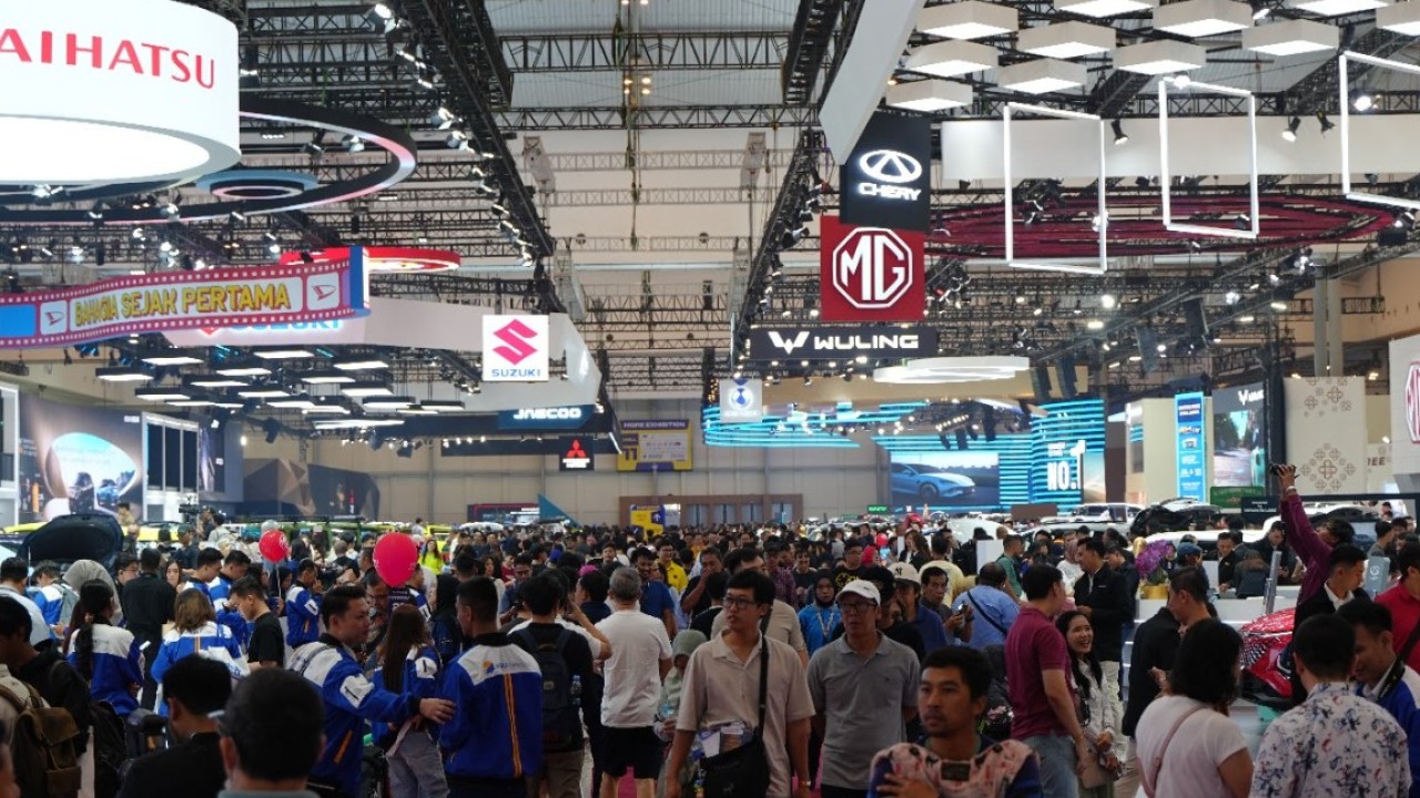 Enam pameran otomotif Gaikindo sepanjang 2025 sukses menarik lebih dari 780 ribu pengunjung. (Foto: Istimewa/Seven-Event)