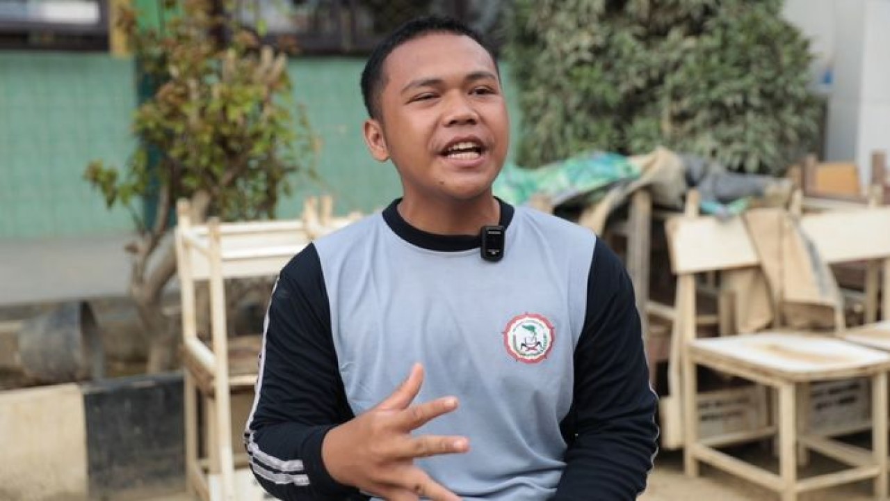 Denico Felix Batubara (17), murid kelas 11 SMAN 4 Kejuruan Muda, Aceh Tamiang. (Istimewa)