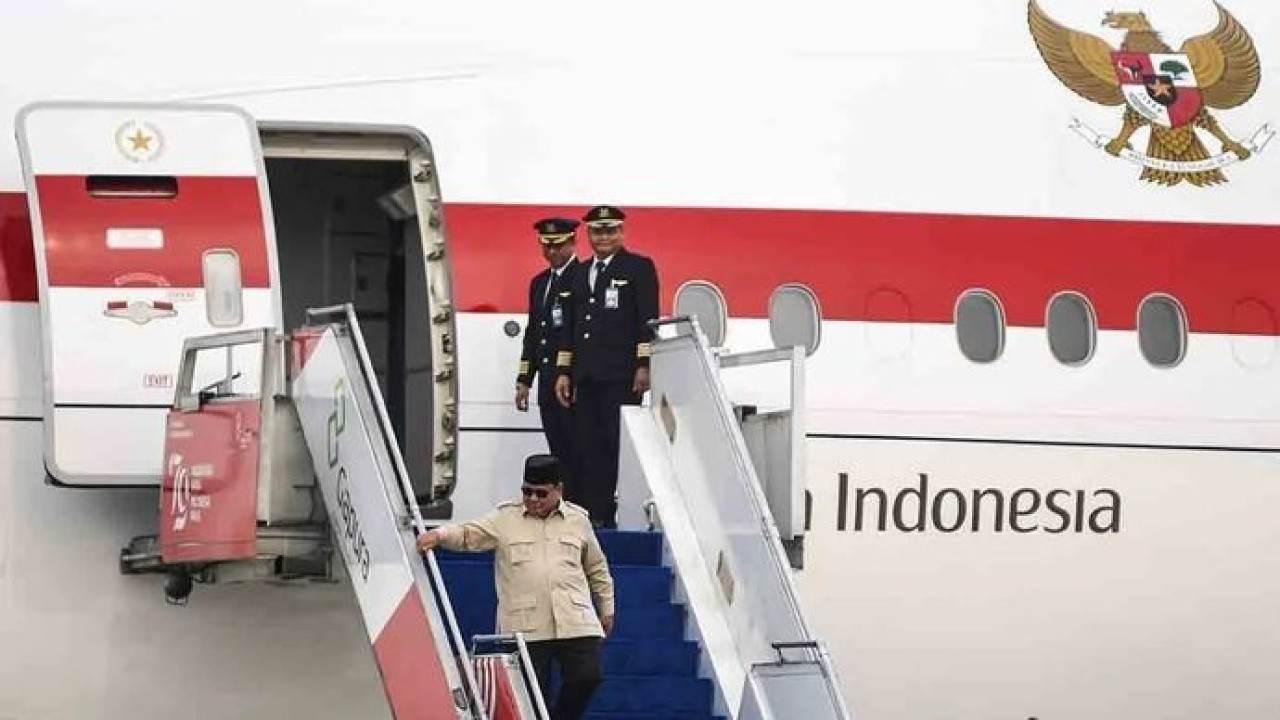 Presiden Prabowo Subianto ANTARA FOTO/Galih Pradipta/rwa. (Antara)