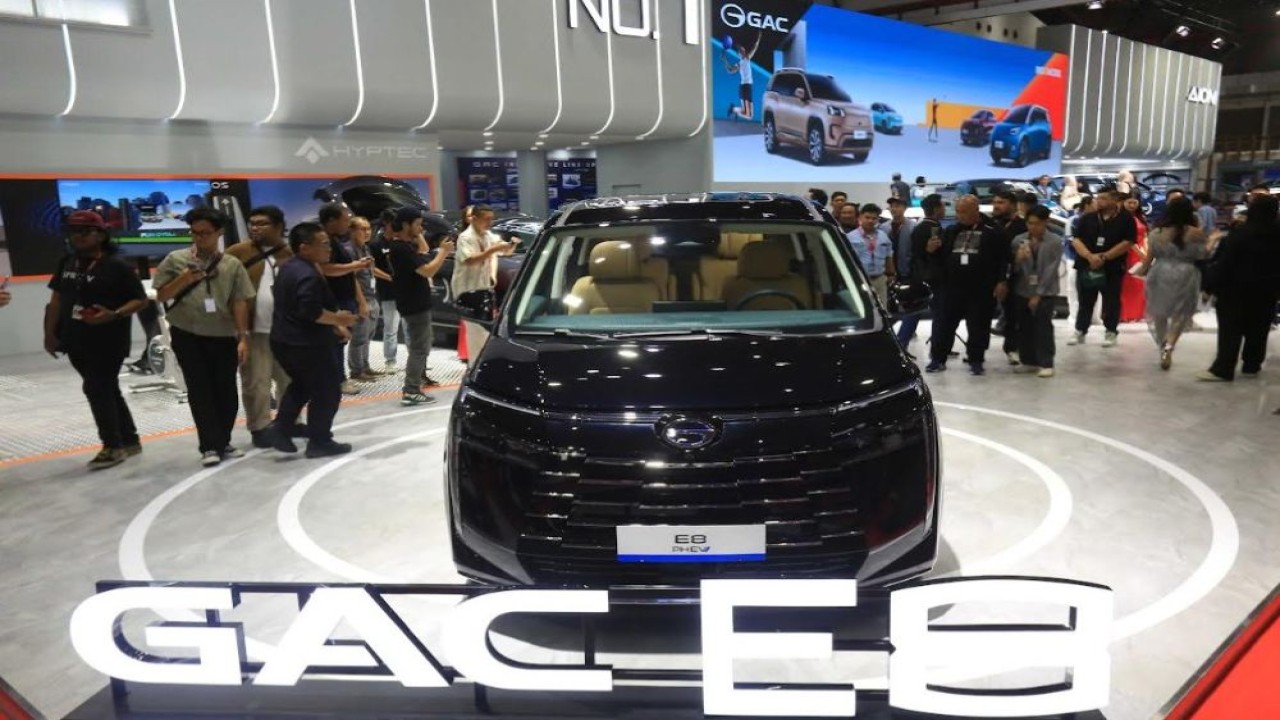 GAC E8 resmi debut di IIMS 2026. (Foto: Dok/Istimewa/GAC Indonesia)