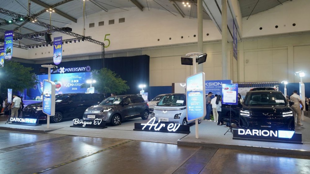 Wuling Motors (Wuling) meramaikan ajang BCA Expoversary 2026 di Indonesia Convention Exhibition (ICE) BSD City pada 5-8 Februari 2026. (Foto: Dok/Istimewa/Wuling Motors)