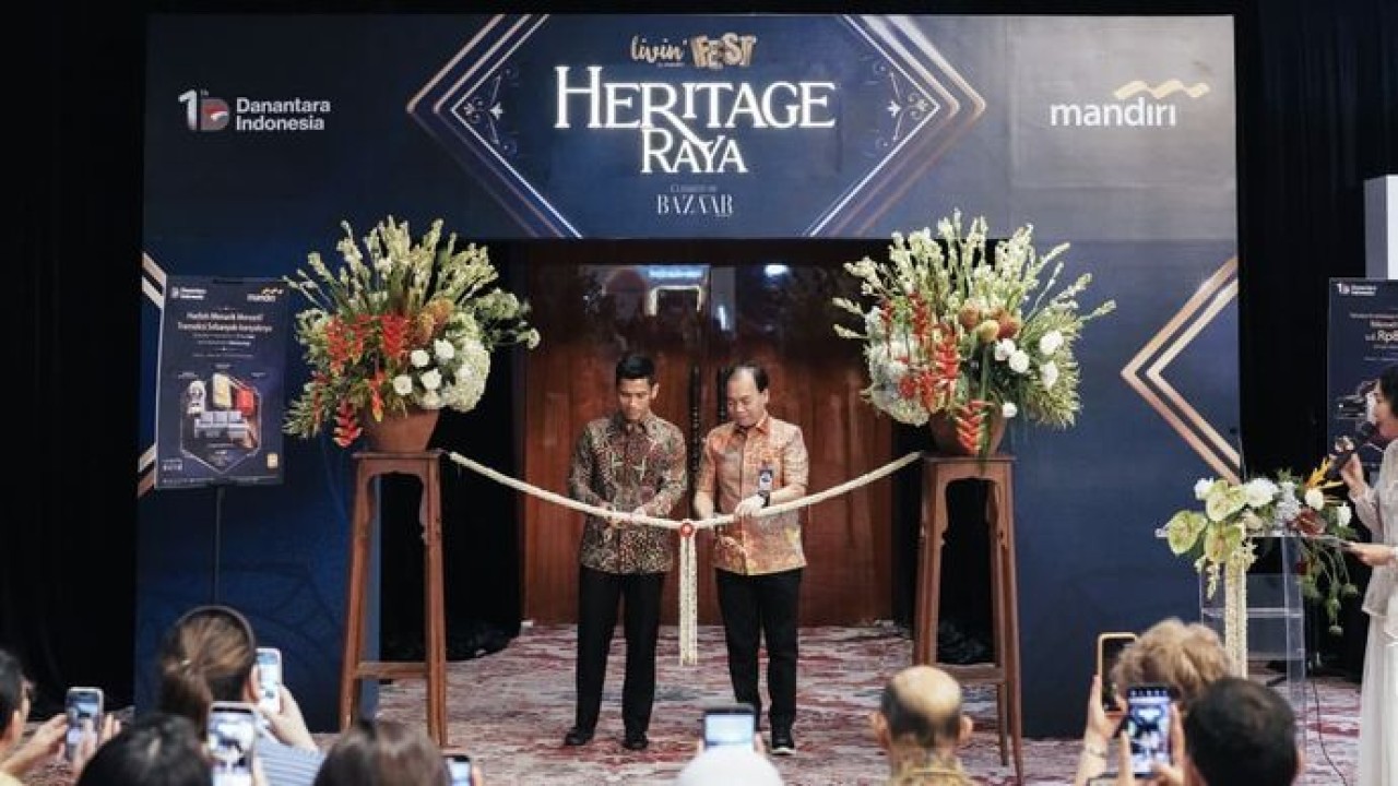 Livin’ Fest Heritage Raya 2026 pada 5-7 Maret 2026 di The Ritz-Carlton Jakarta, Pacific Place. (Bank Mandiri)
