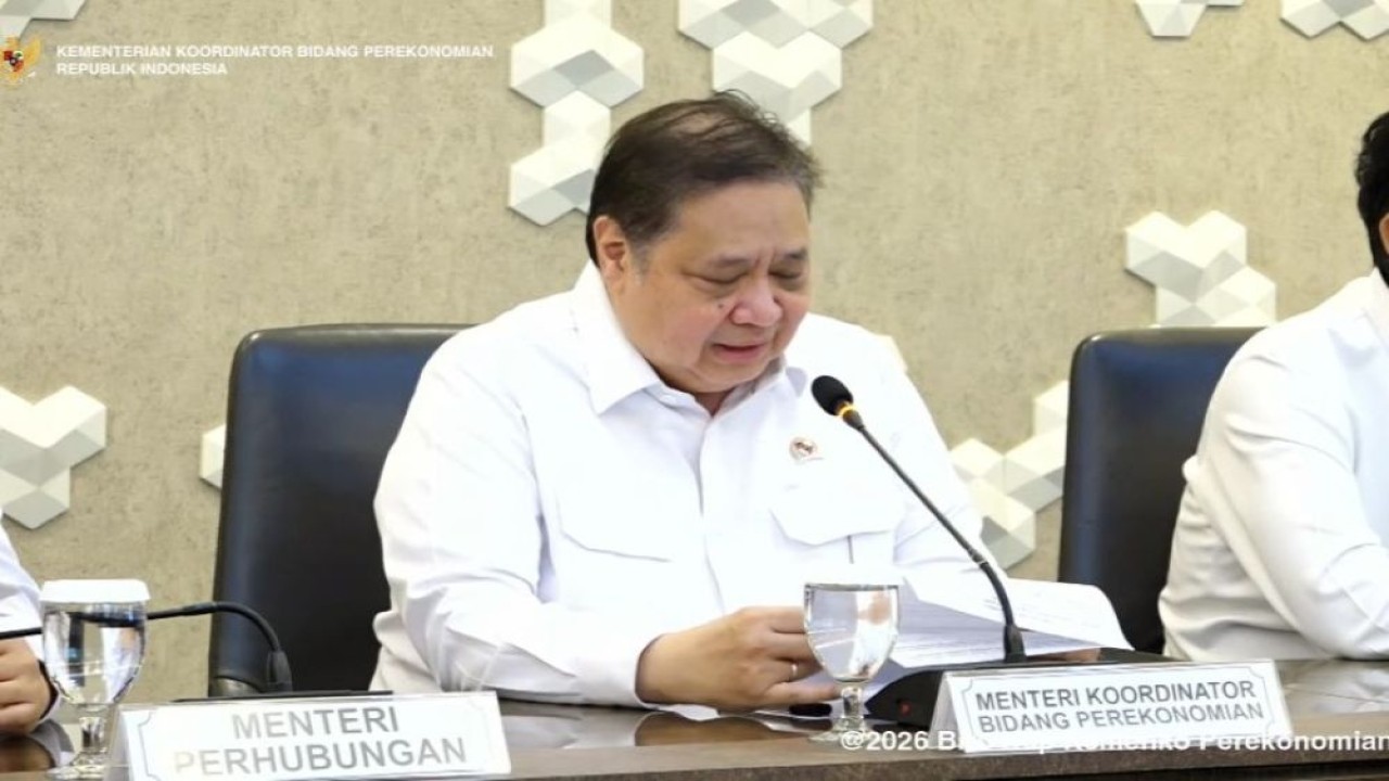 Menteri Koordinator Bidang Perekonomian (Menko Perekonomian) Airlangga Hartarto. (Foto: Dok/Istimewa/Bakom RI)