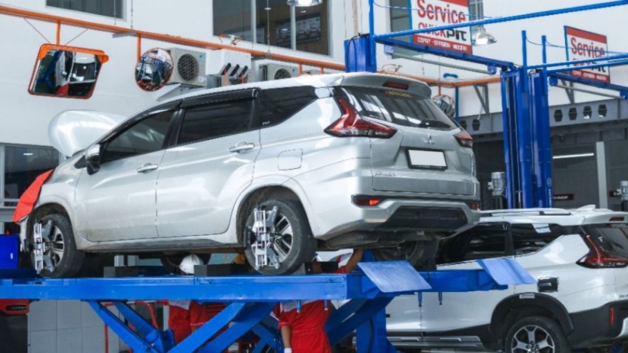 Melakukan pemeriksaan mobil setelah mudik sangat penting untuk menjaga keamanan dan kenyamanan. (Foto: Dok/Istimewa/Mitsubishi Motors)
