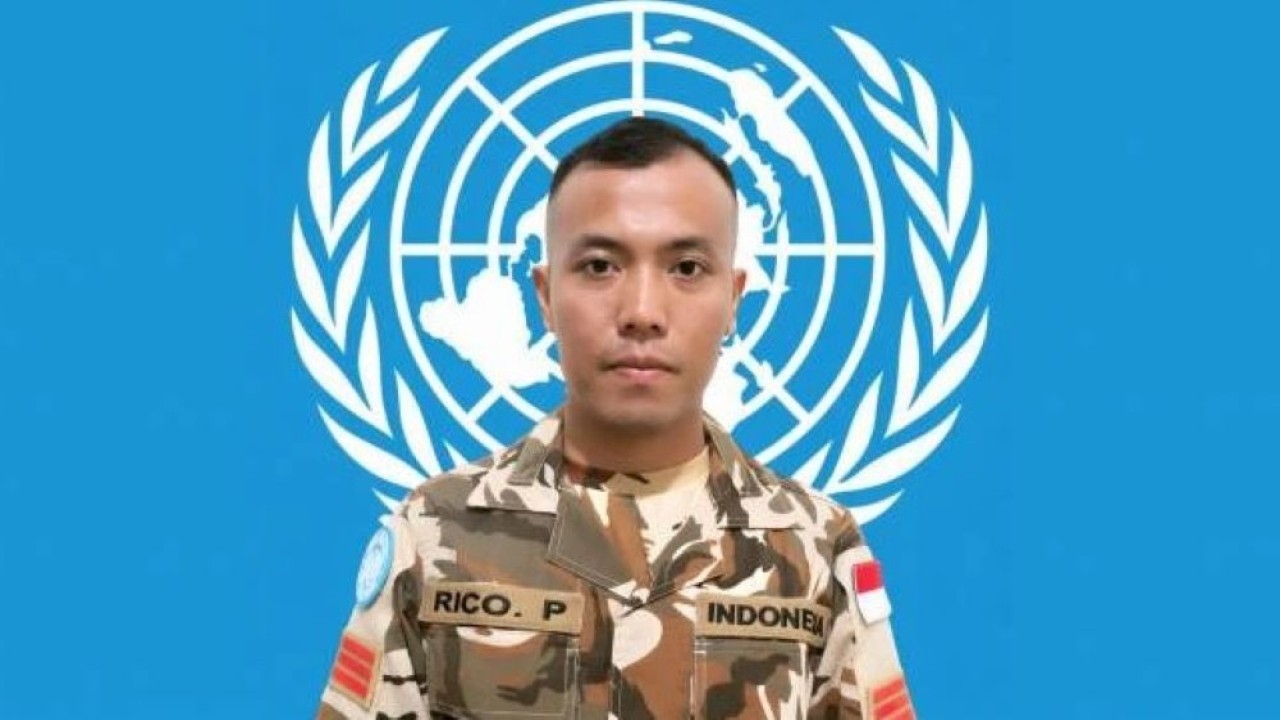 Prajurit Kepala (Praka) Rico Pramudia. (Foto: Istimewa/UNIFIL)