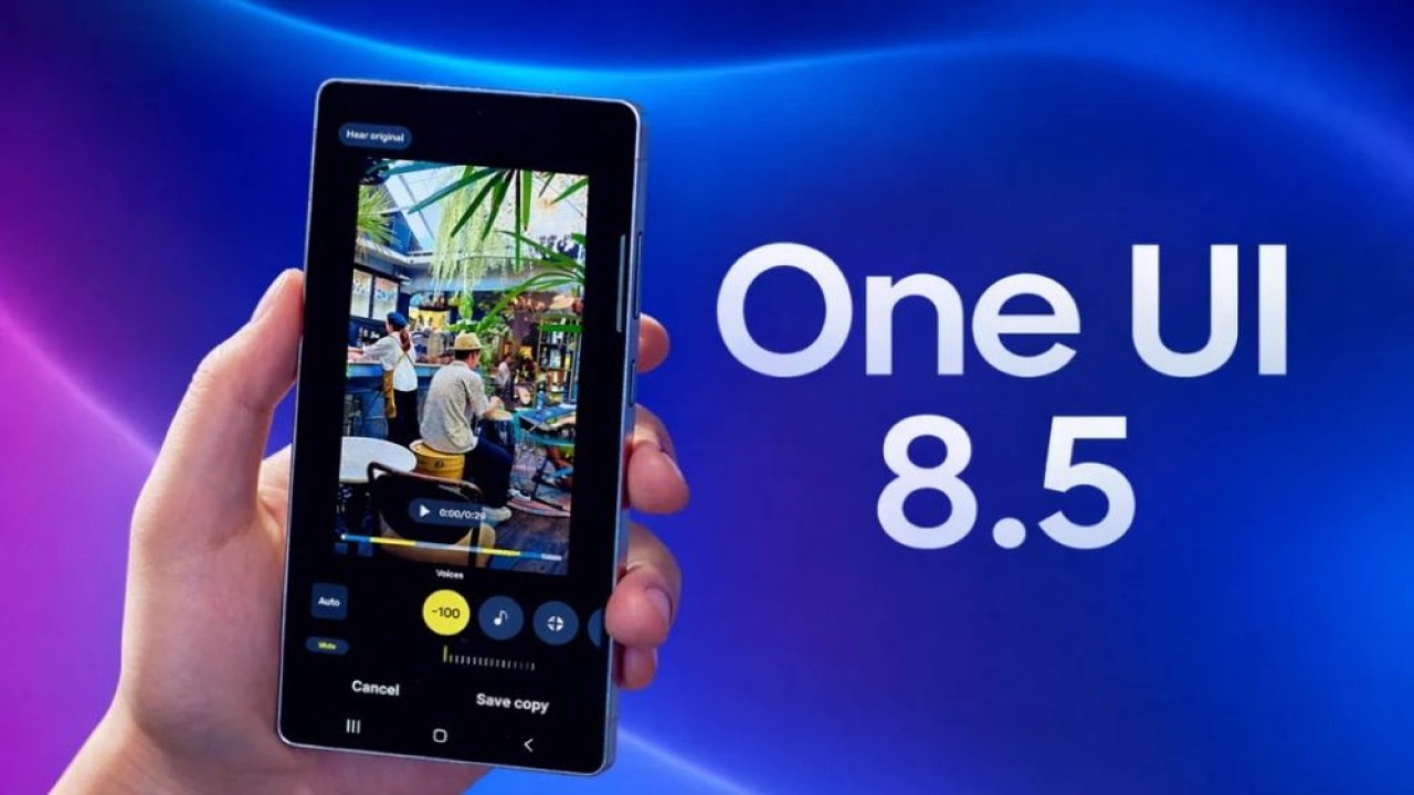 Indikasi kuat One UI 8.5 akan tersedia untuk semua perangkat Samsung Galaxy. (Foto: Istimewa via Gizmochina)