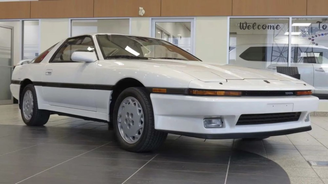Toyota Supra Turbo 1987 bakal dilelang oleh Mecum Auctions di Amerika Serikat. (Foto: Istimewa via Carscoops)