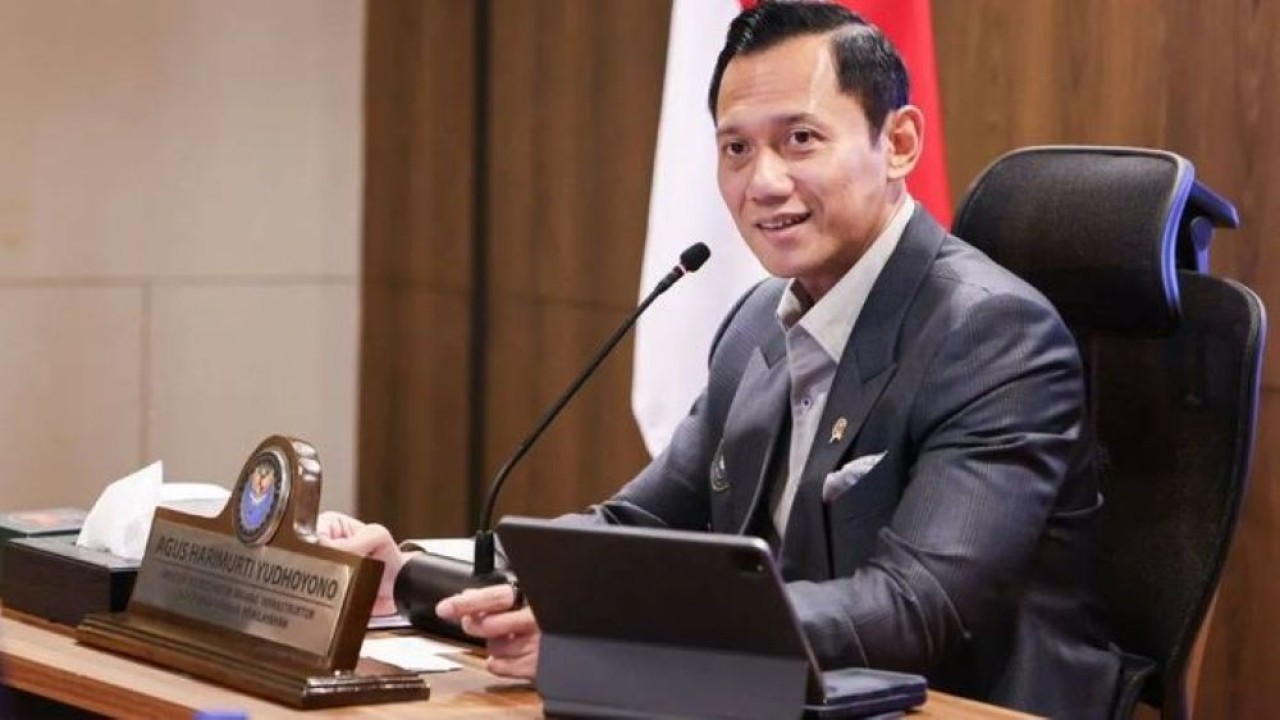 Menteri Koordinator Bidang Infrastruktur dan Pembangunan Kewilayahan (Menko IPK) Agus Harimurti Yudhoyono (AHY). (Foto: ANTARA/HO-Kementerian Koordinator Bidang Infrastruktur dan Pembangunan Kewilayahan)