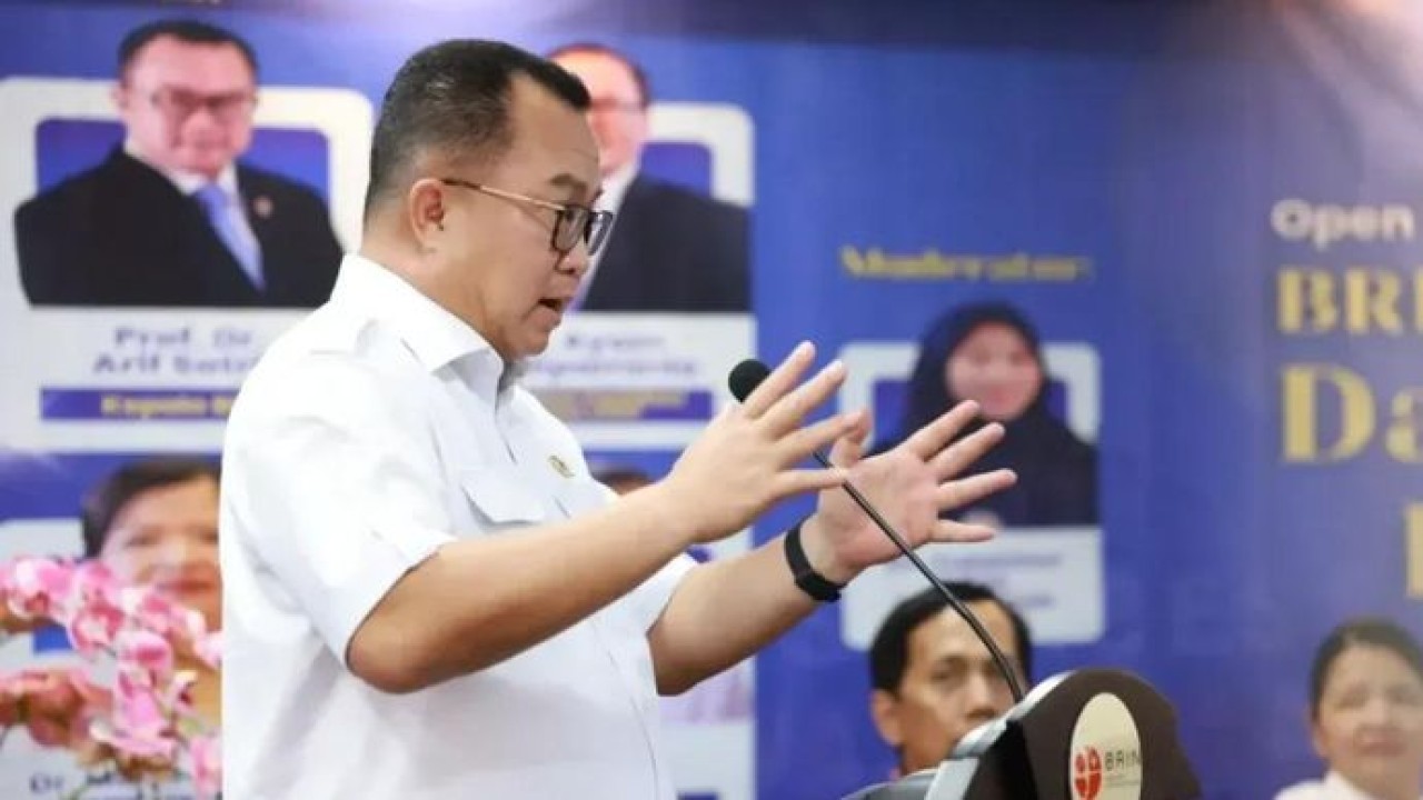 Kepala Badan Riset dan Inovasi Nasional (BRIN) Arif Satria. ANTARA/HO-BRIN. (Antara)