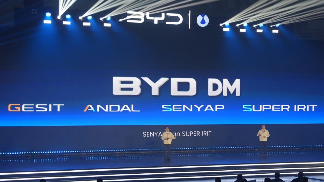 BYD membawa filosofi G.A.S.S. sebagai identitas utama teknologi DM di Indonesia. (Foto: Dok/Istimewa)