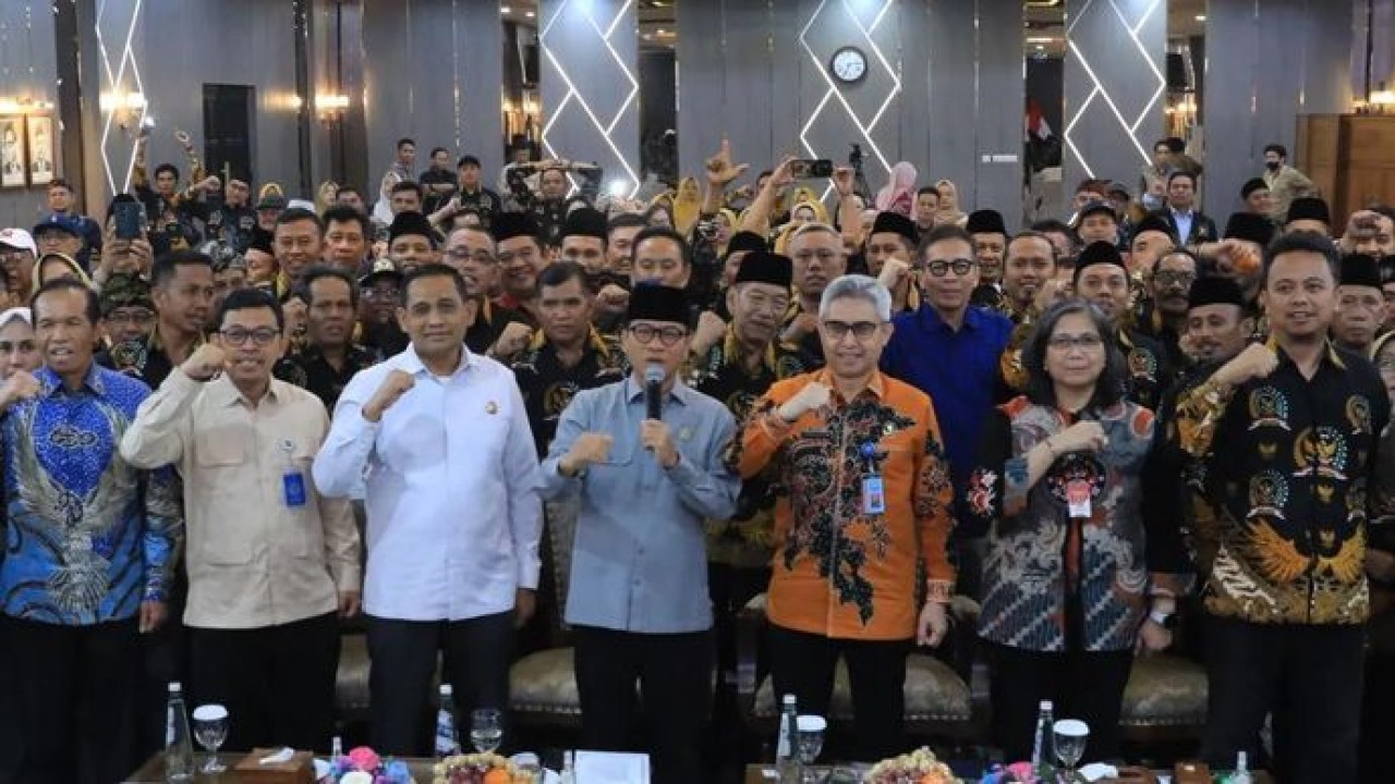 Menteri Desa dan Pembangunan Daerah Tertinggal (Mendes PDT) Yandri Susanto menghadiri Dies Natalis ke-27 BPD di Jakarta, Kamis (7/5/2026). ANTARA/HO-Humas Kemendes PDT (Antara)