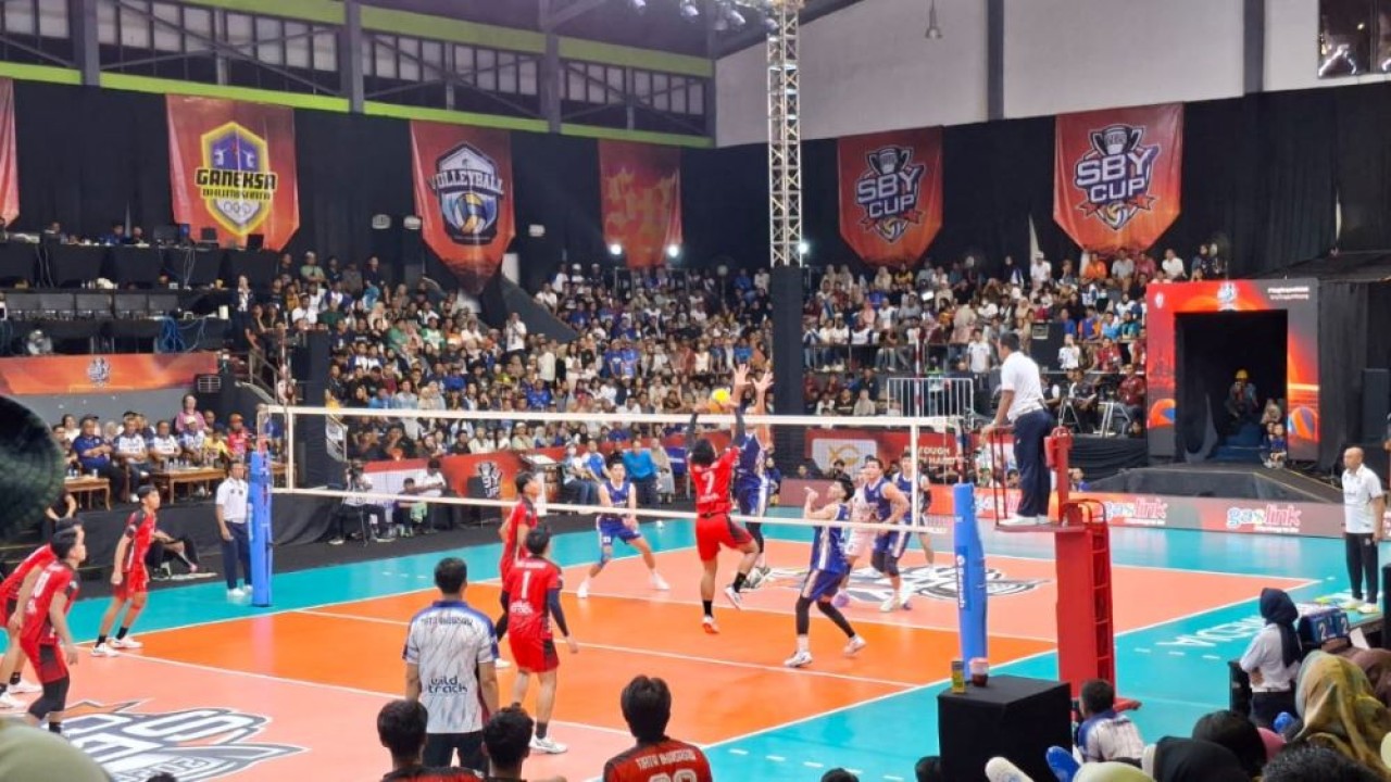Laga final SBY Cup 2026 LavAni versus Perumda Tirta Bhagasasi/ist