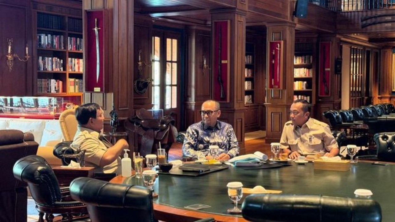 Prabowo Subianto menerima sejumlah tokoh pada Minggu, 3 Mei 2026, di kediamannya di Hambalang, Kabupaten Bogor, Jawa Barat (Istimewa)