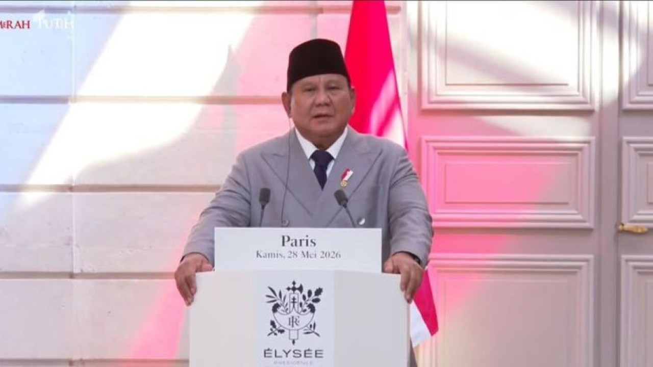 Presiden Prabowo Subianto (Tangakapan Layar Sekretariat Presiden)