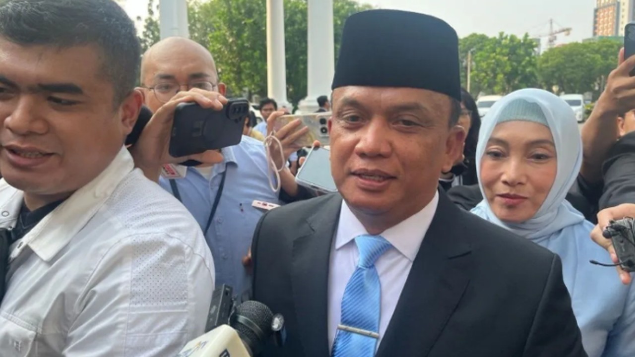 Wakil Kepala Badan Gizi Nasional (BGN) Mayjen TNI (Purn) Trenggono tiba di Kompleks Istana Kepresidenan, Jakarta, Senin (8/6/2026). ANTARA/Fathur Rochman (Antara)