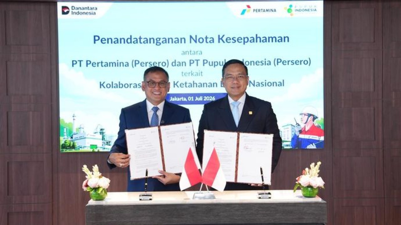 Pertamina dan Pupuk Indonesia Jajaki Kolaborasi Strategis untuk Perkuat Ketahanan Energi dan Pangan Nasional (Pertamina)