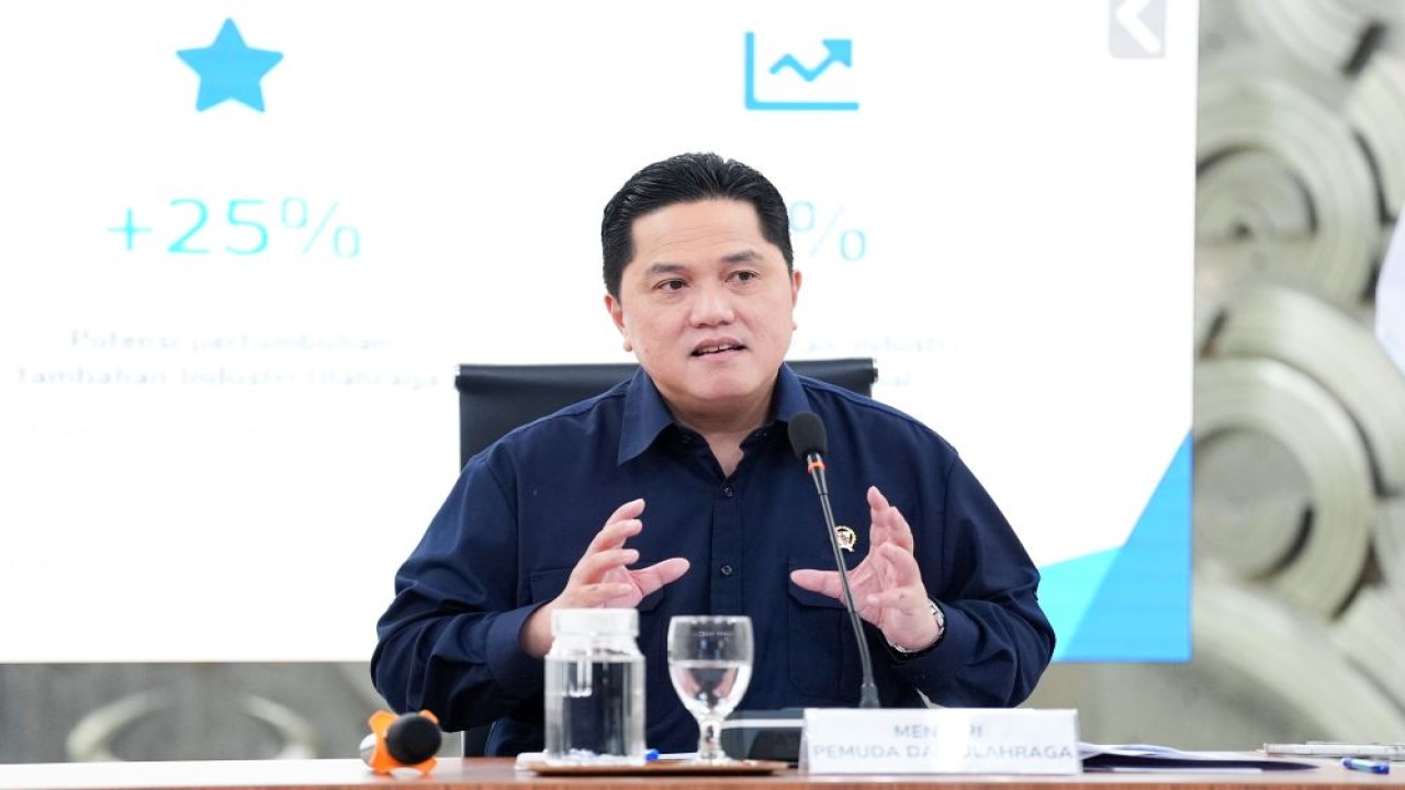 Menteri Pemuda dan Olahraga (Menpora), Erick Thohir. (Foto: Dok/Istimewa/Bakom RI)