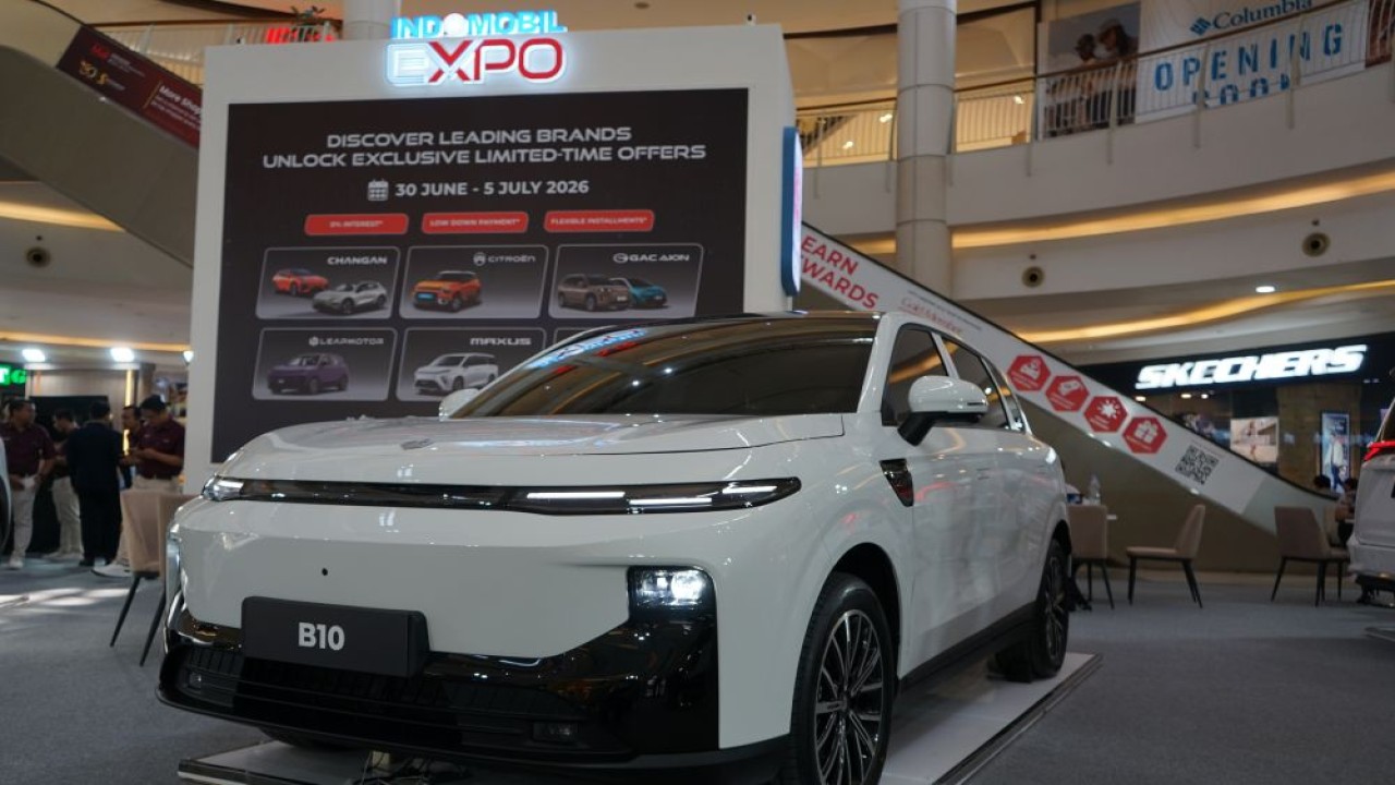 Leapmotor Indonesia mulai memperkenalkan SUV listrik terbarunya, Leapmotor B10 di ajang Indomobil Expo 2026. (Foto: Dok/Istimewa)
