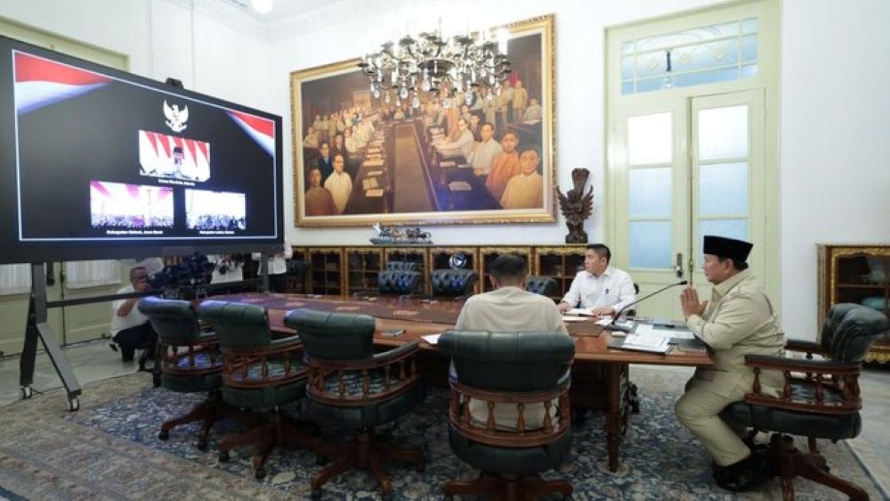 Presiden Prabowo Subianto menegaskan pentingnya peran dan kehadiran negara bagi masyarakat yang tinggal di daerah terpencil. (Foto: Istimewa)