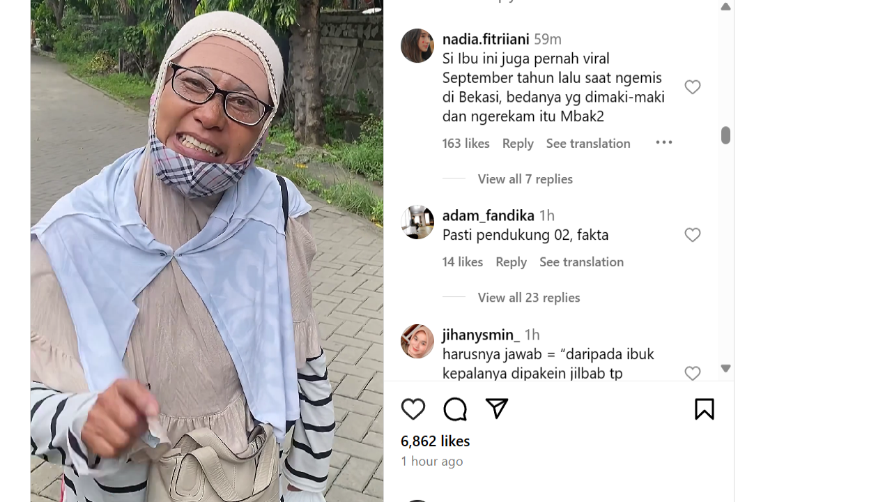 Viral Emak-emak Ngamuk Gegara Tak Dikasih Uang